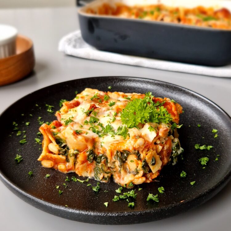 Cannelloni sans gluten aux épinards et crème fraîche - En-tete
