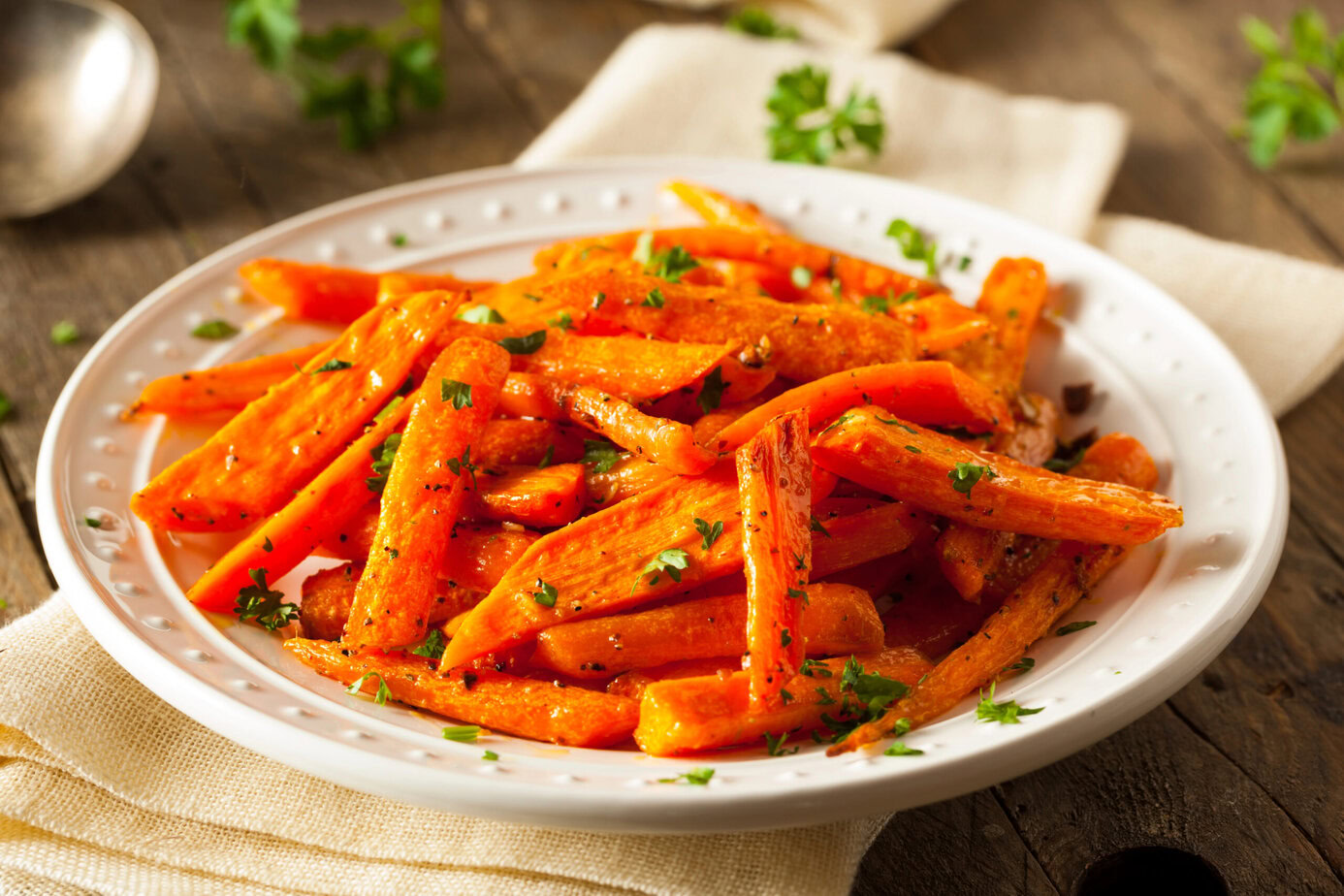Carottes au air fryer - En-tete