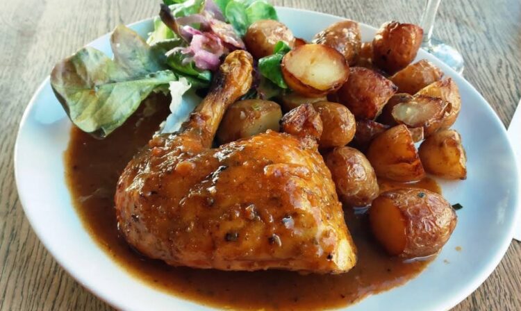 Cuisse de poulet au air fryer - En-tete