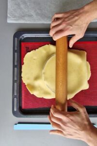 Flan sans gluten aux agrumes - Rogne les bords.