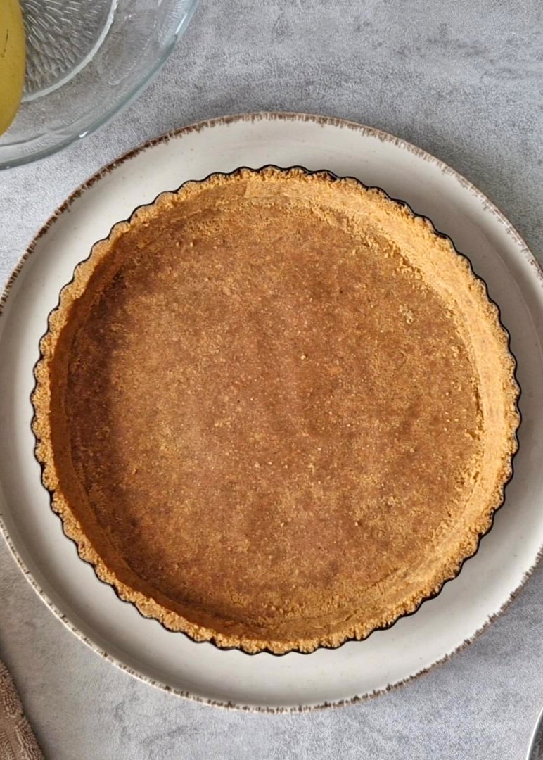 Fond de tarte aux biscuits Graham