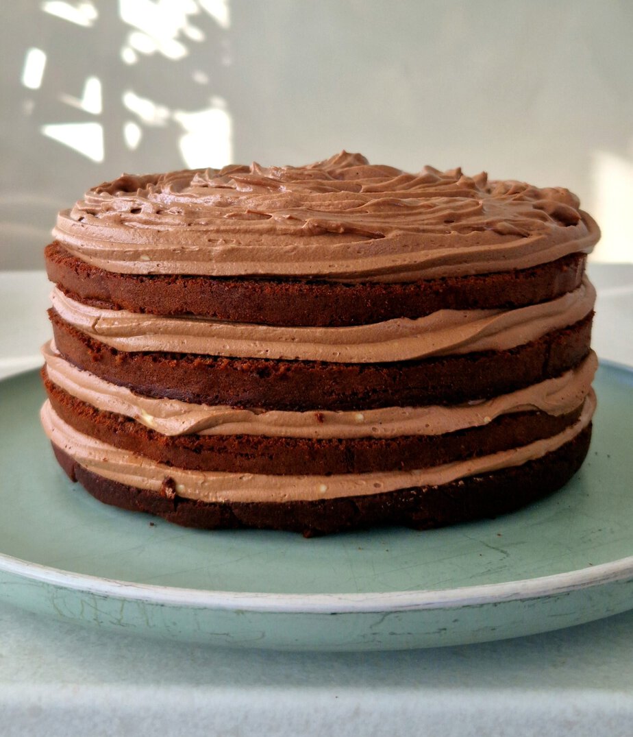 Génoise au chocolat sans gluten