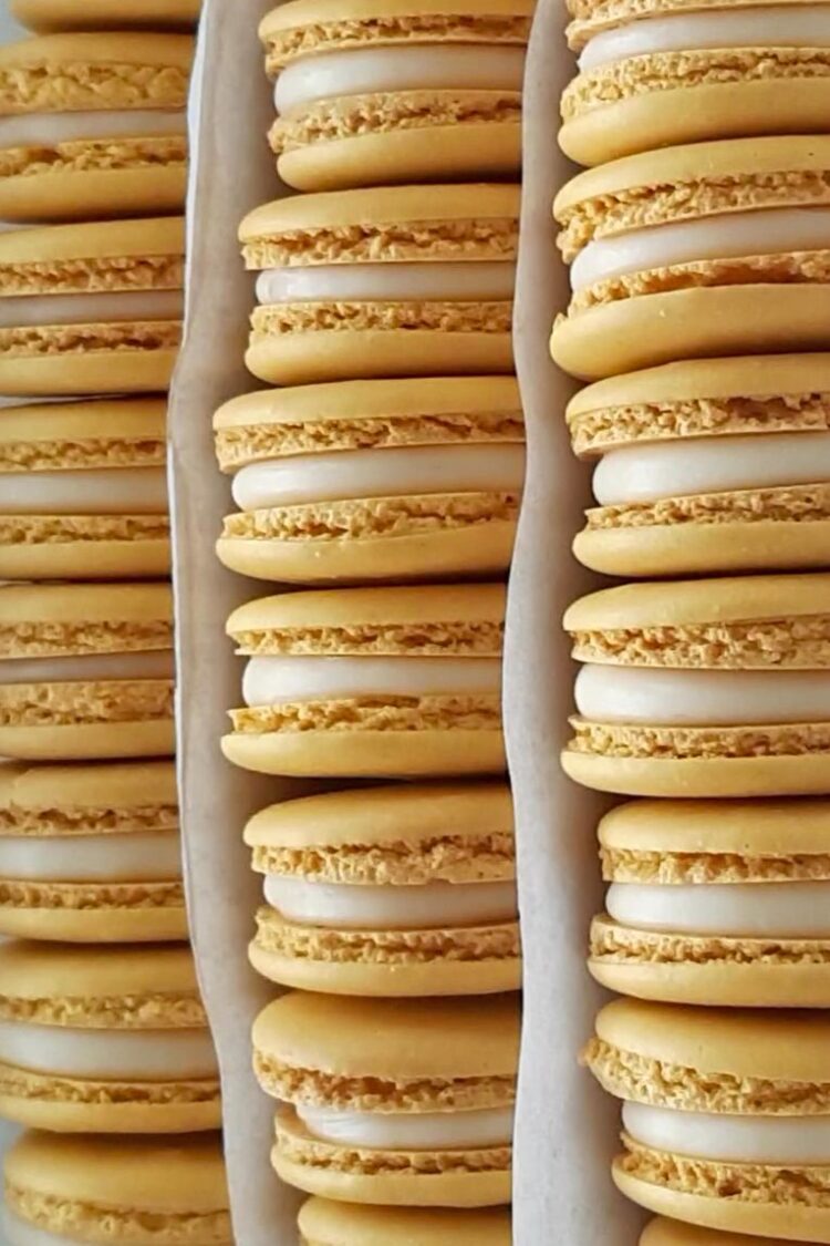 Macarons sans lactose à la crème au citron (sans gluten) - En-tete
