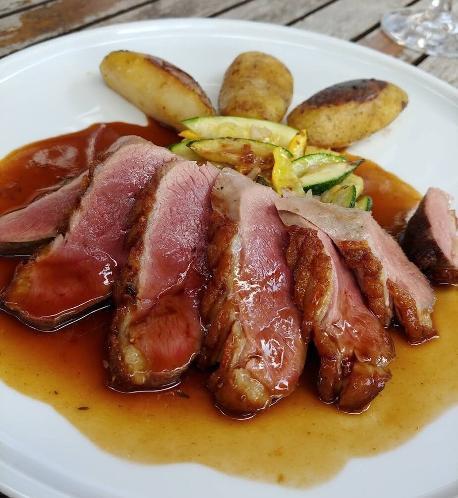 Magret de canard au air fryer - En-tete