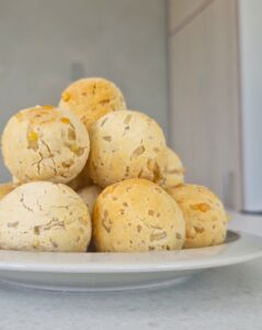 Pão de queijo vegan (sans gluten) - Sers chaud.