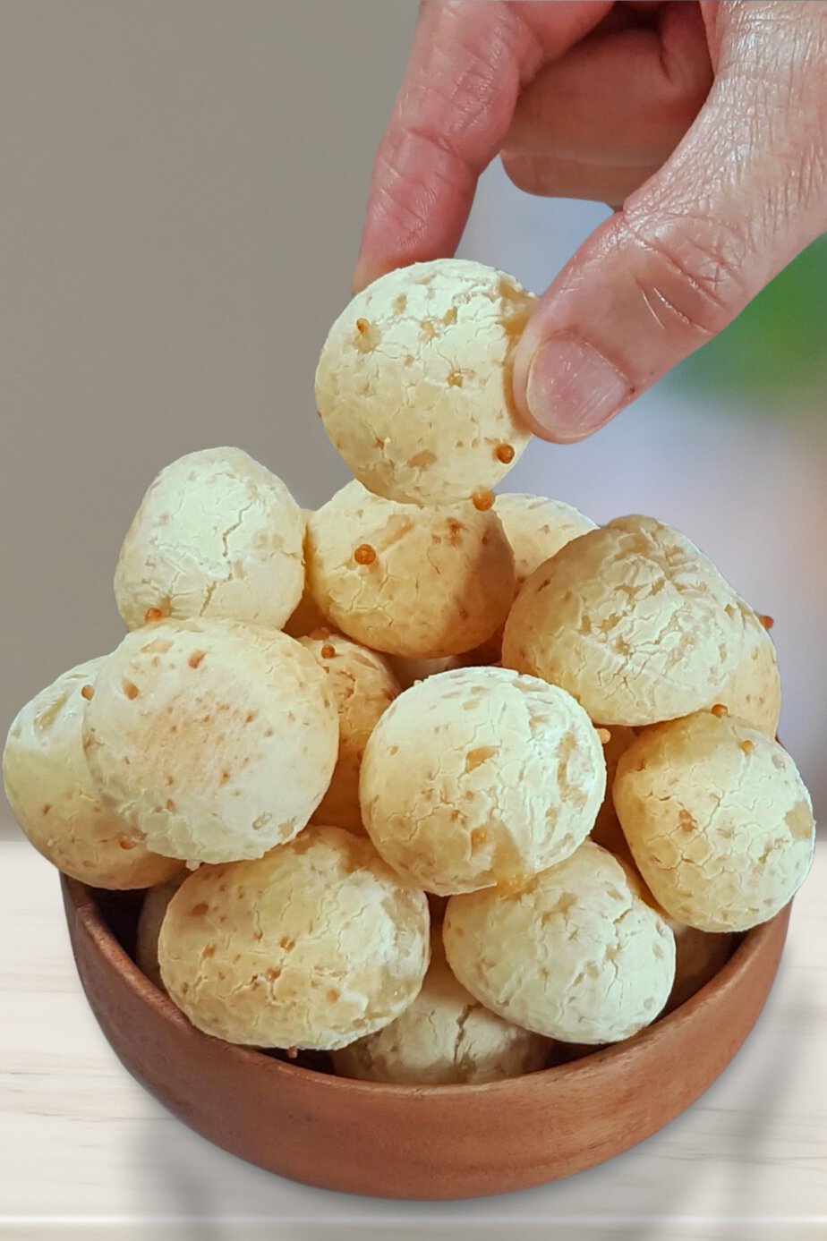 Pão de queijo vegan
