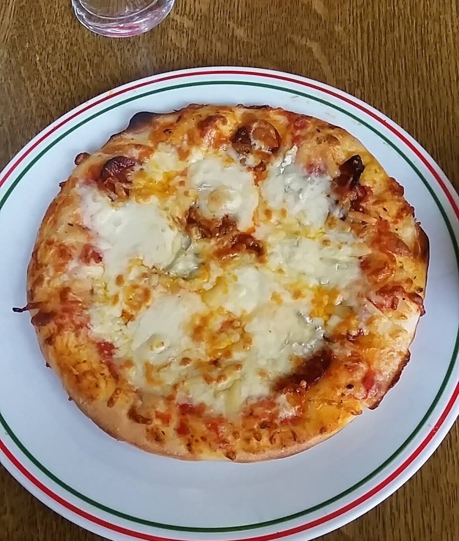 Pizza au air fryer - En-tete