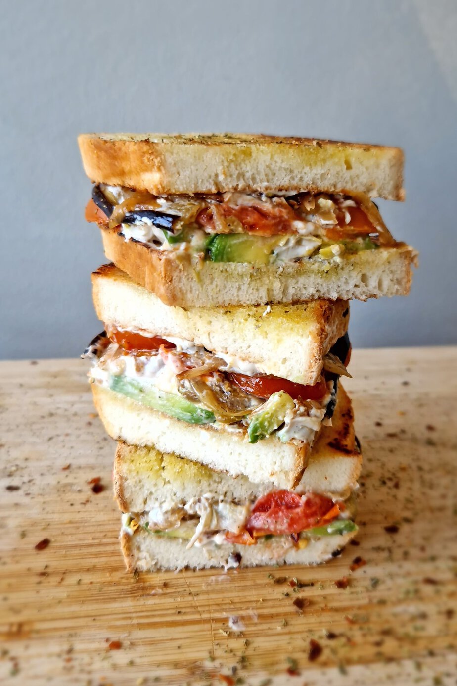 Sandwich végétarien sans gluten - En-tete