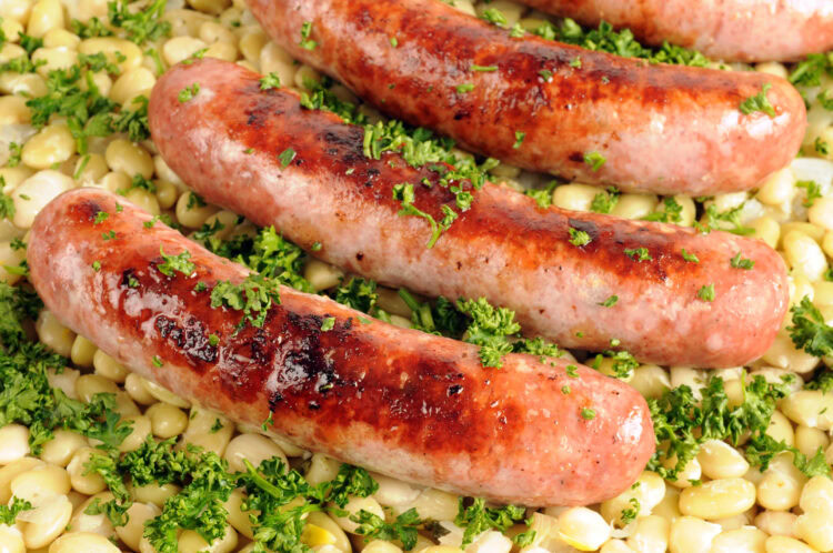 Saucisse de Toulouse au air fryer - En-tete