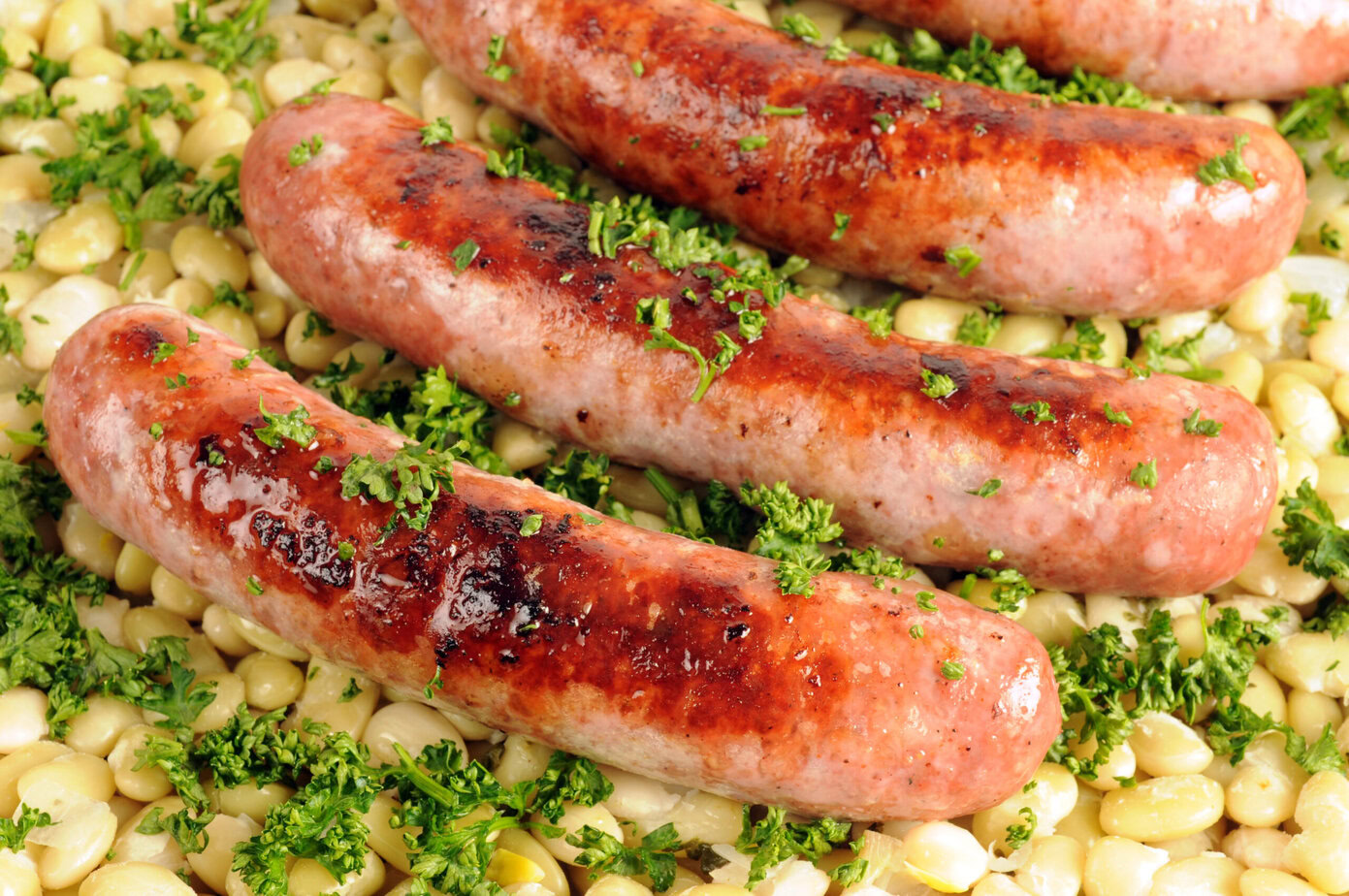 Saucisse de Toulouse au air fryer - En-tete