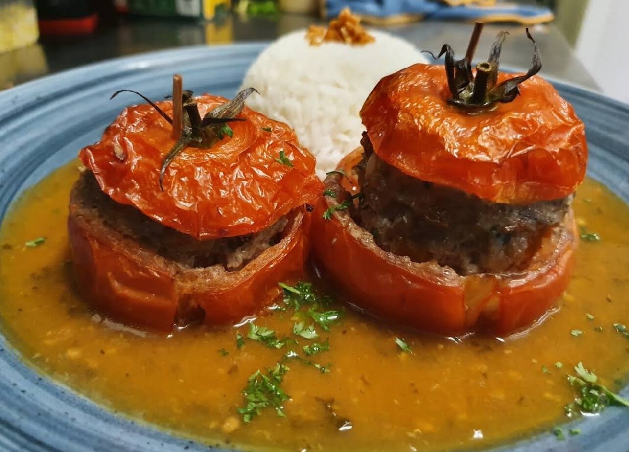Tomates farcies au air fryer - En-tete