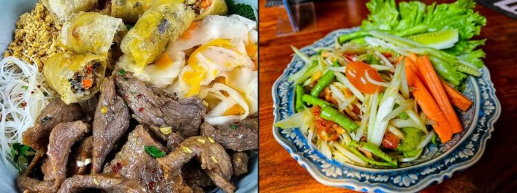 Bo bun vietnamien et som tam, la liste de courses de la semaine