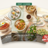 Pack de 3 e-books de recettes asiatiques illustrées, promotion à 499 000 roupies.