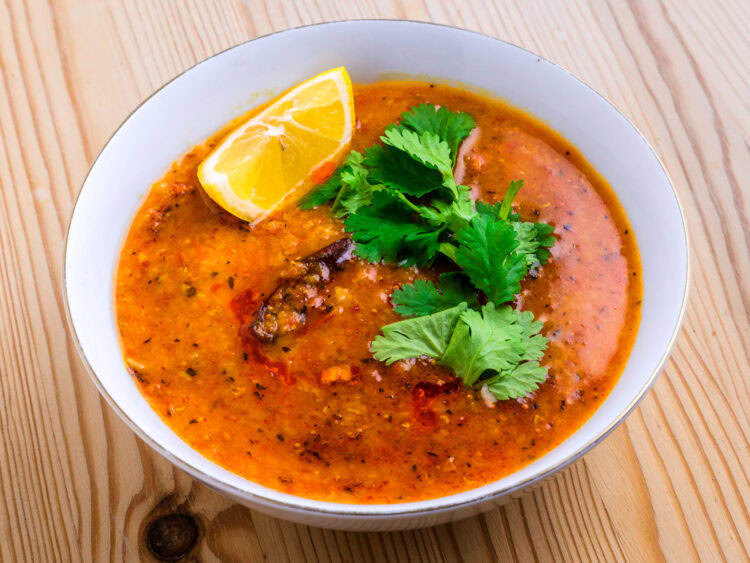 Dahl de lentilles corail - En-tete