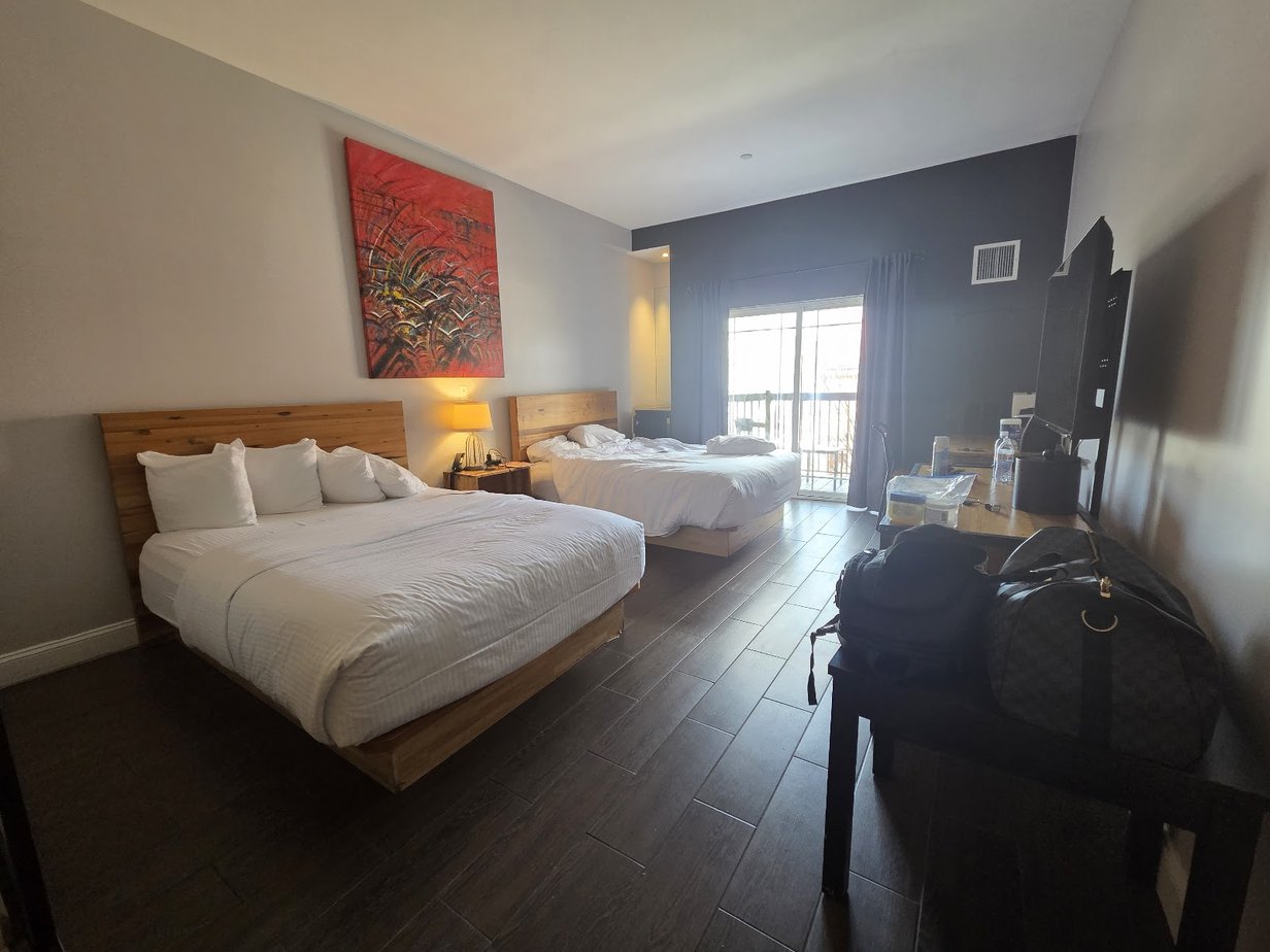 Udsigt fra Ravel Hotel, Long Island City, New York