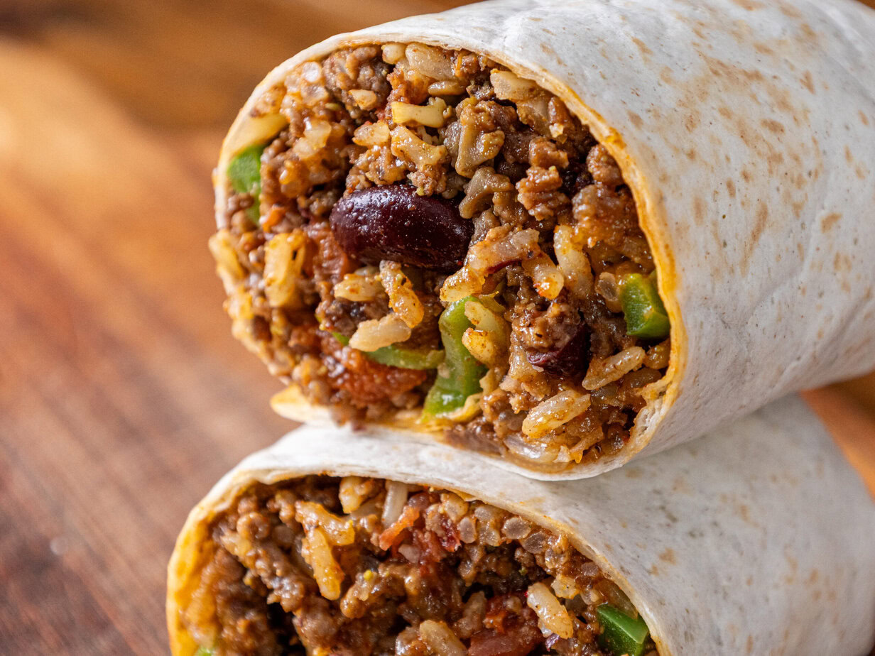 Burritos au bœuf - En-tete