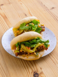 Gua bao - Servir tiède.