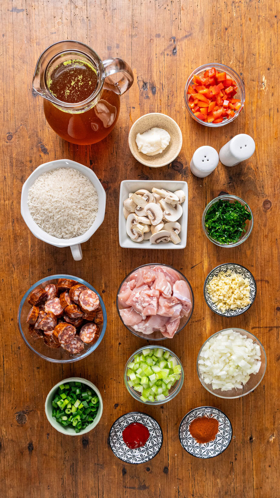 Jambalaya - ingrédients