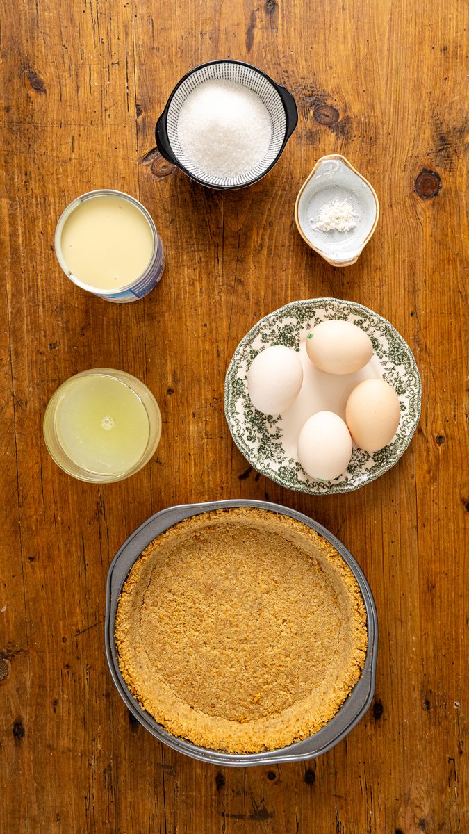 The pie’s main ingredients