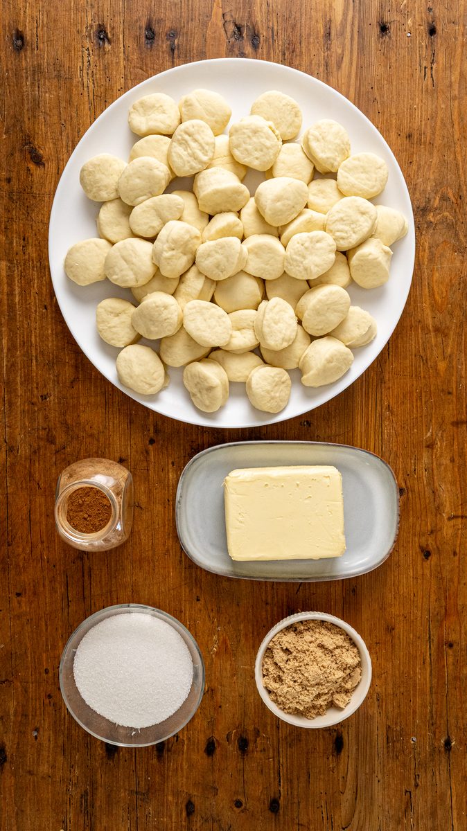 The key ingredients in monkey bread