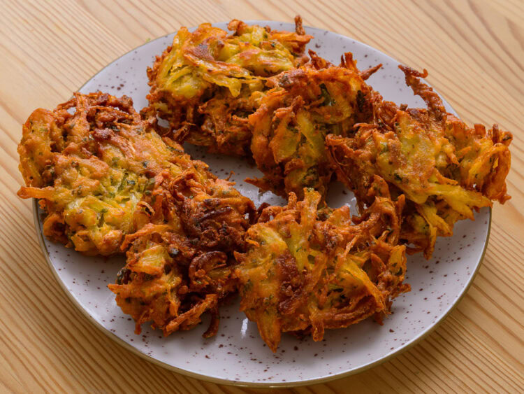 Pakoras d'oignon (kanda bhaji) - En-tete