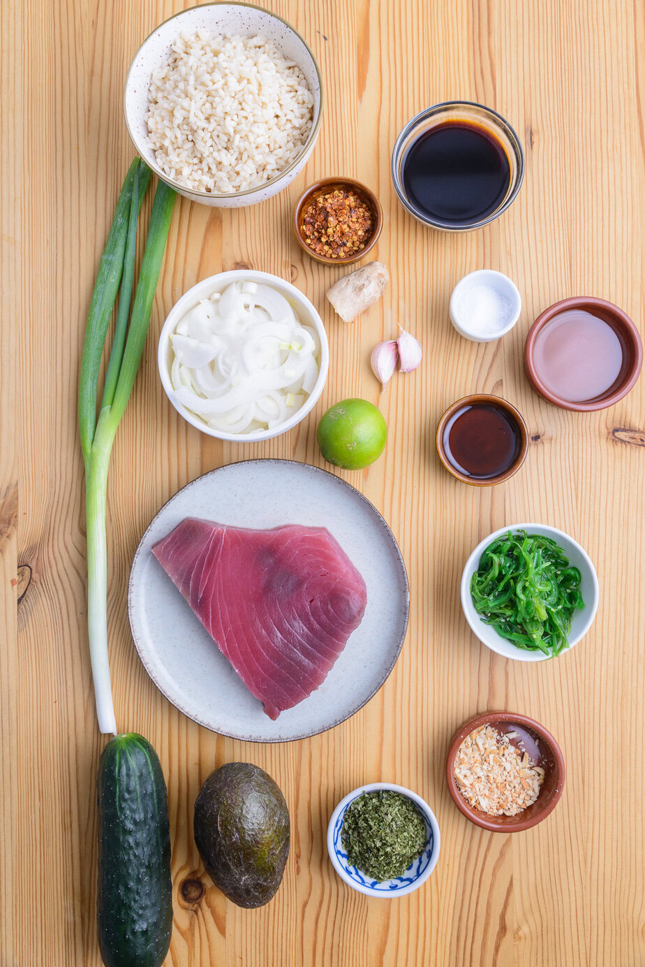 Poke bowl - Ingrédients