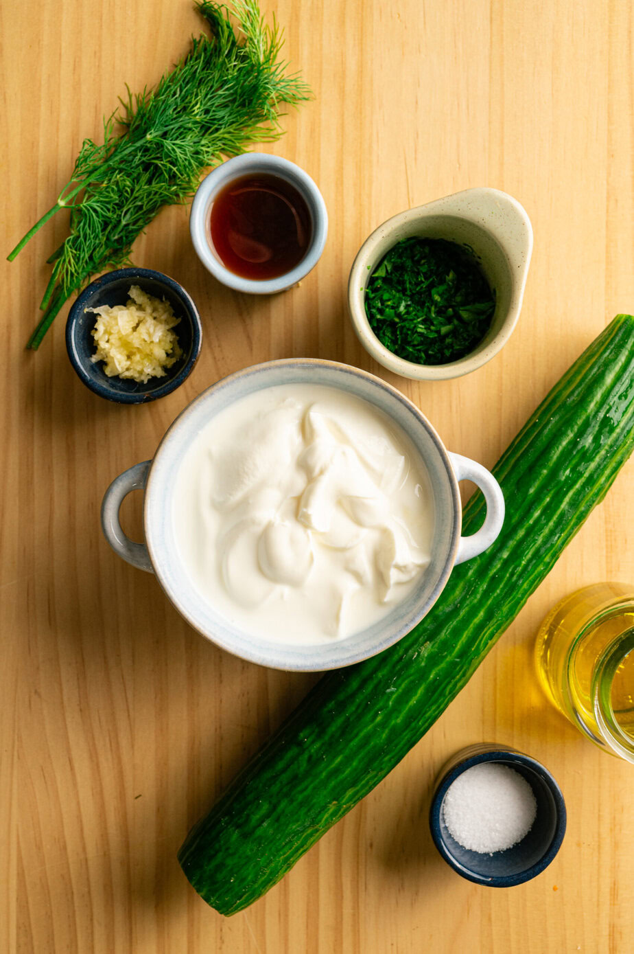 Tzatziki - Składniki