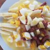 Asperges à la flamande au jambon - En-tete