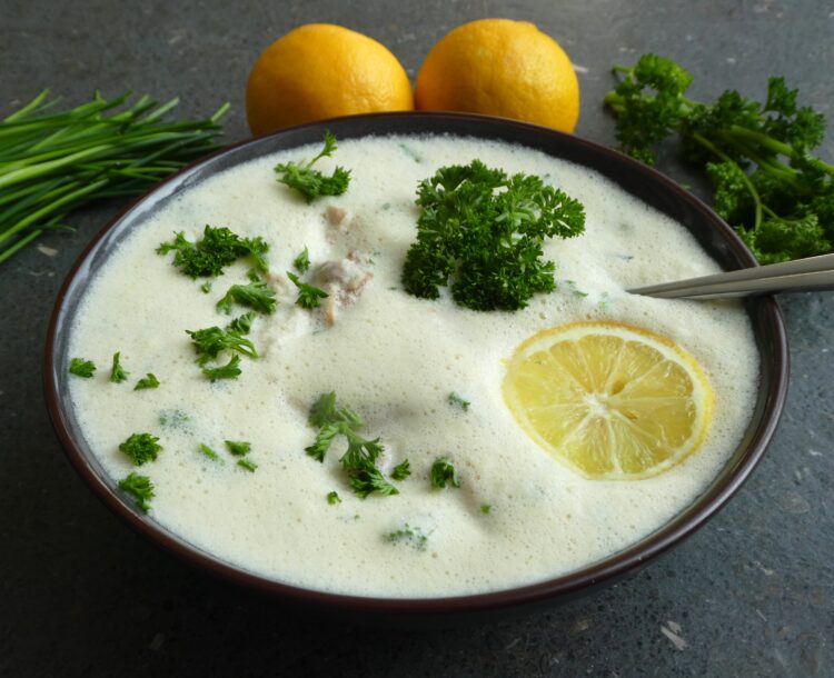 Avgolemono keto (sans riz) - En-tete