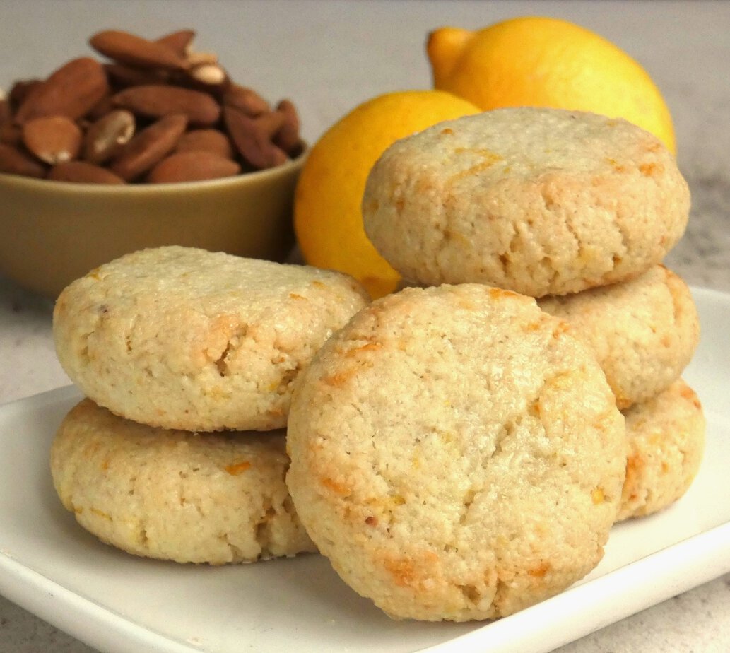 kakor med citron Biscuits citron amande sans gluten - En-tete