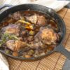 Coq au vin keto (sans farine) - En-tete