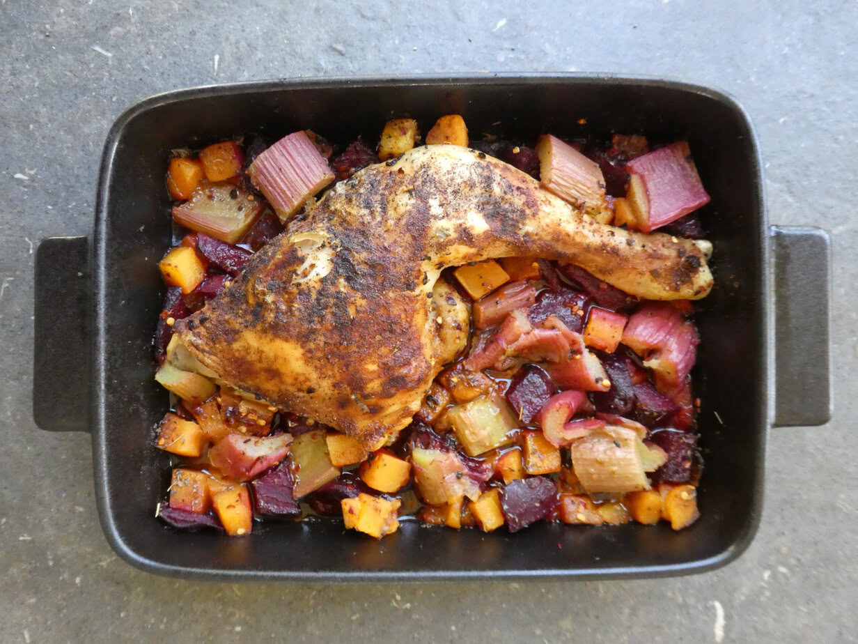 Cuisses de poulet grillées