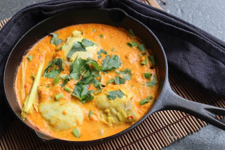 Curry thaï au poulet - En-tete