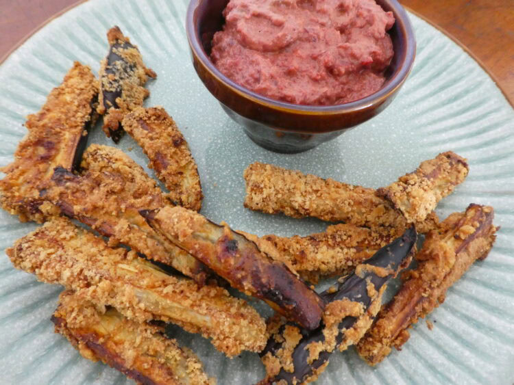 Frites d'aubergine (keto) - En-tete
