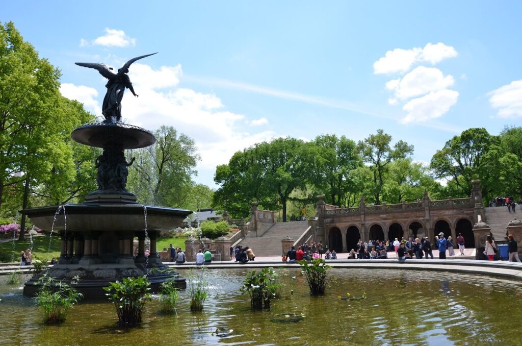 Bethesda Terrace, New York, décembre
