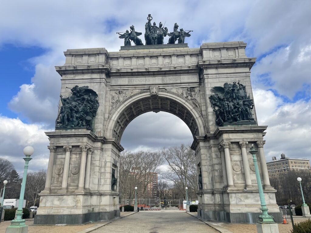 Grand Army Plaza, New York, décembre