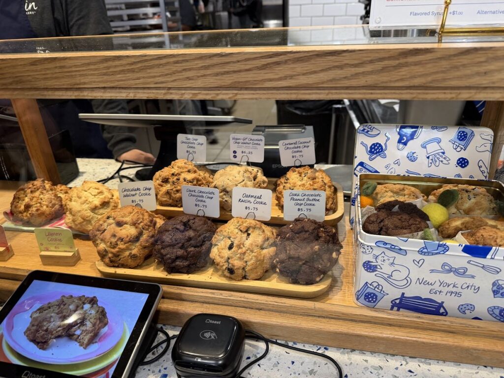 Levain Bakery, New York, décembre