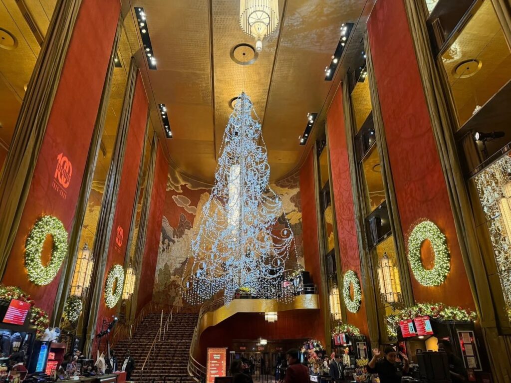 Radio City Music Hall, New York, décembre