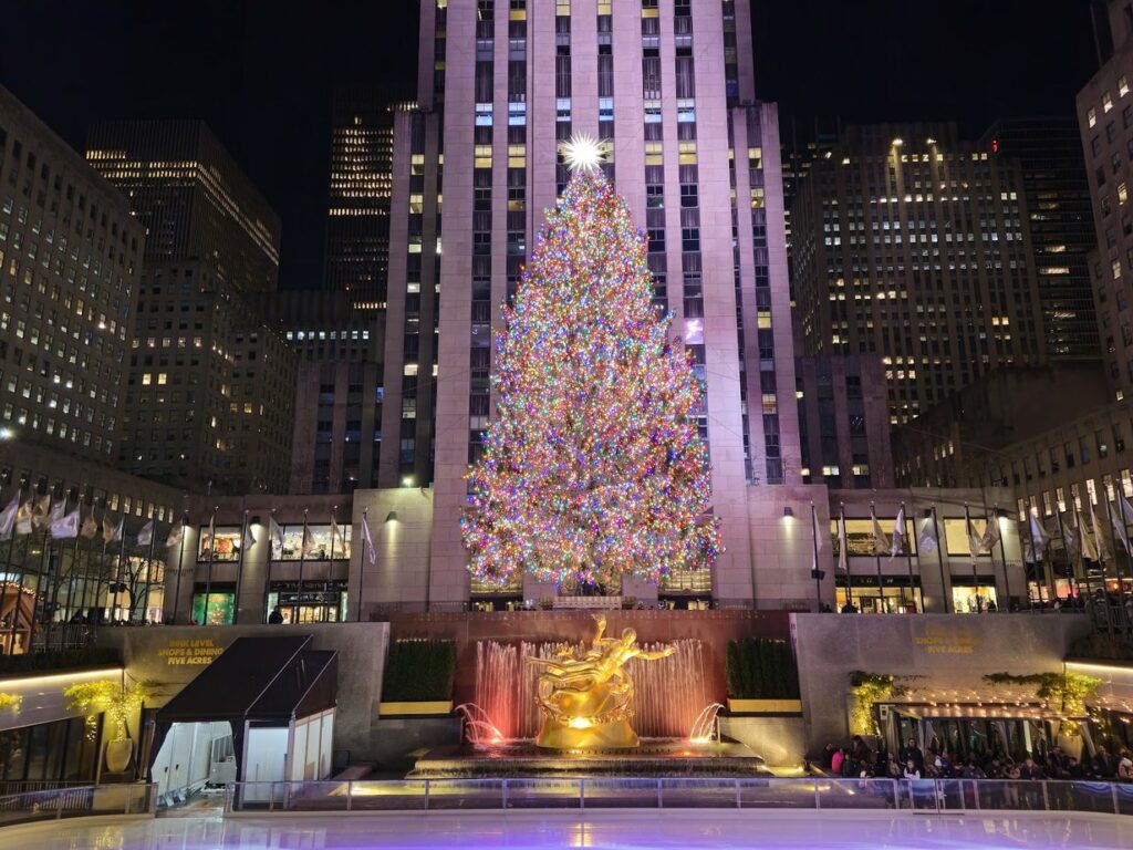 Rockefeller Center, New York, décembre