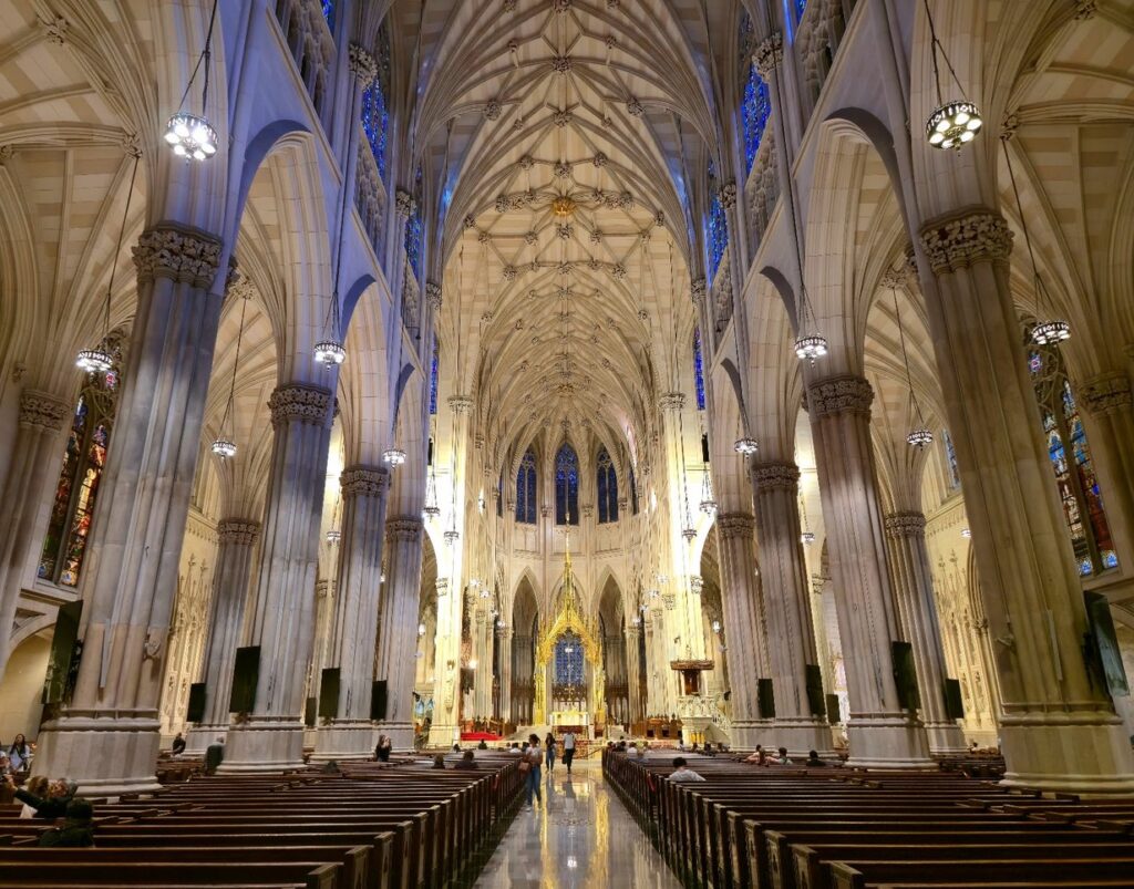 Cathédrale Saint-Patrick, New York, décembre