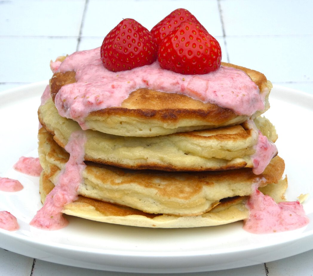 Pancakes à la farine de coco