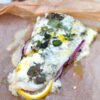 Papillote de cabillaud au bleu - En-tete