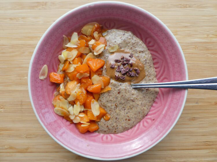 Porridge aux graines de lin (keto) - En-tete