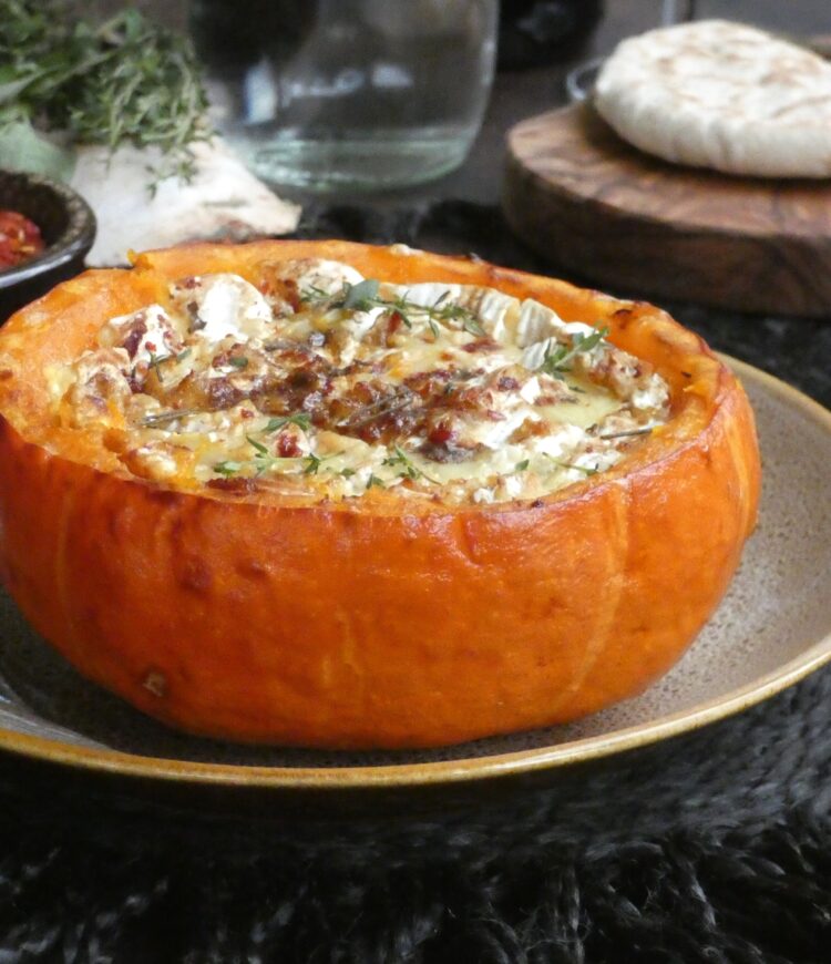 Potimarron farci au camembert - En-tete