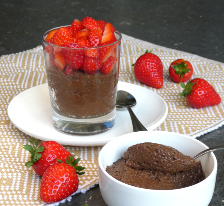 Pudding de chia au chocolat - En-tete