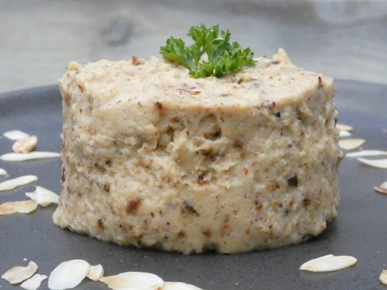 Purée de chou-fleur rôti à la purée d'amande