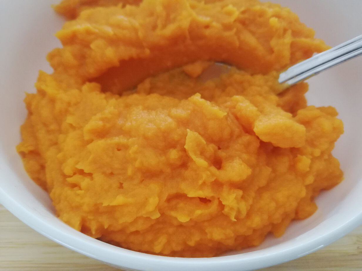 Purée de patate douce - En-tete