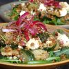 Salade de lentilles, courgette grillée et feta - En-tete