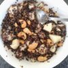 Salade de quinoa à la poire et aux noix de cajou - En-tete