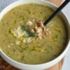 Soupe de courgettes au pecorino et aux noix - En-tete